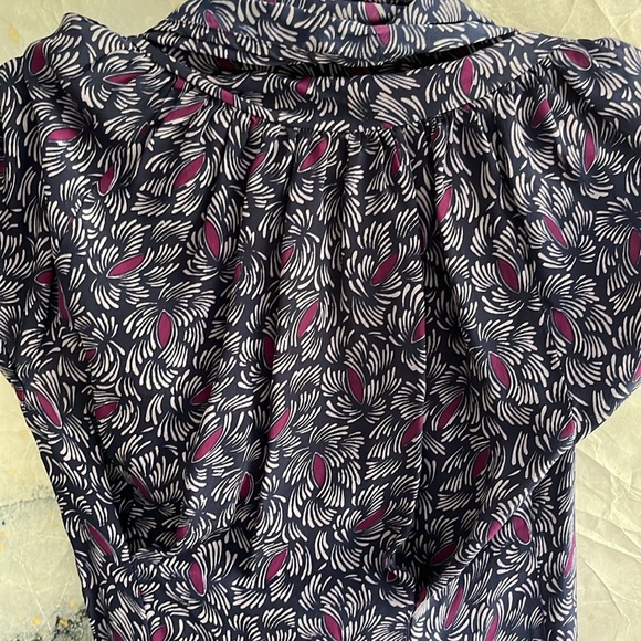 Anthropologie Odille Cowl Neck Silk Blouse - Picture 6 of 12